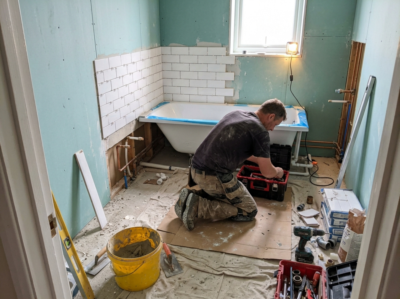 JDNA Plumbing, Heating, Roofing & Renovation Gallery - JDNA Bathrooms/Kitchens & Roofing Peterborough